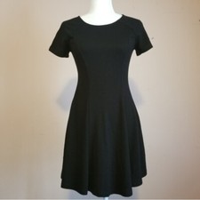 f21 black Basic scuba dress Small