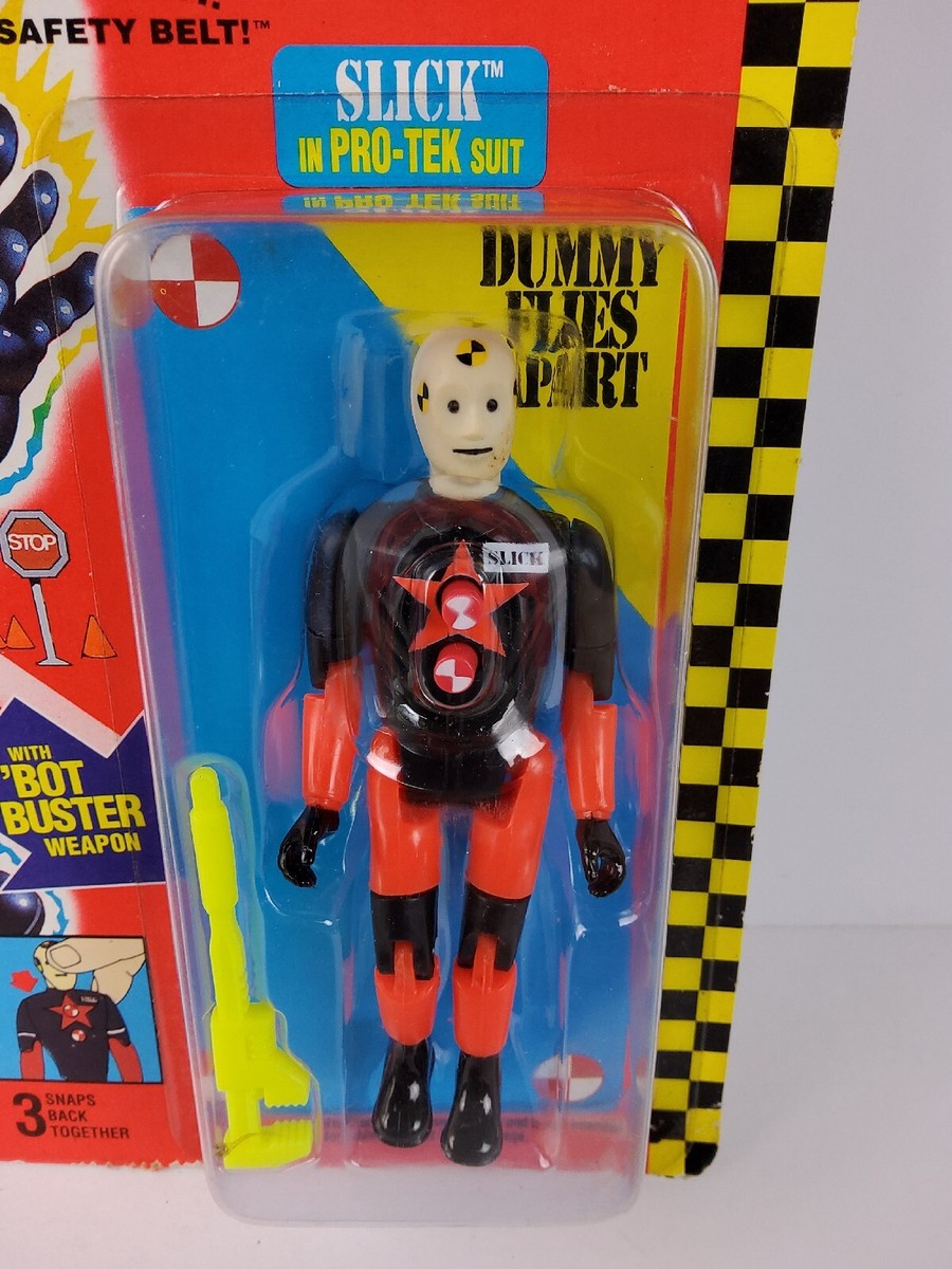 VTG 1992 Tyco Incredible Crash Dummies Slick Pro-Tek Suit Action