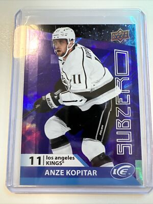 2021-22 UD Ice Sub Zero #SZ-19 Anze Kopitar - Los Angeles Kings