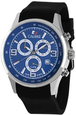 Calibre Men's SC-4M1-04-003 Mauler Chrono Tachymeter Date Silicone Watch