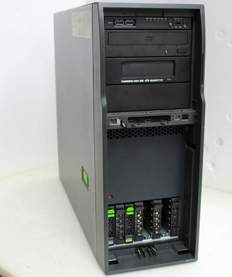 Server Fujitsu Primergy TX140 S2 Xeon E3-1230 V3 @ 3,3Ghz 16GB RAM Raid D2607 - Bild 2 von 4