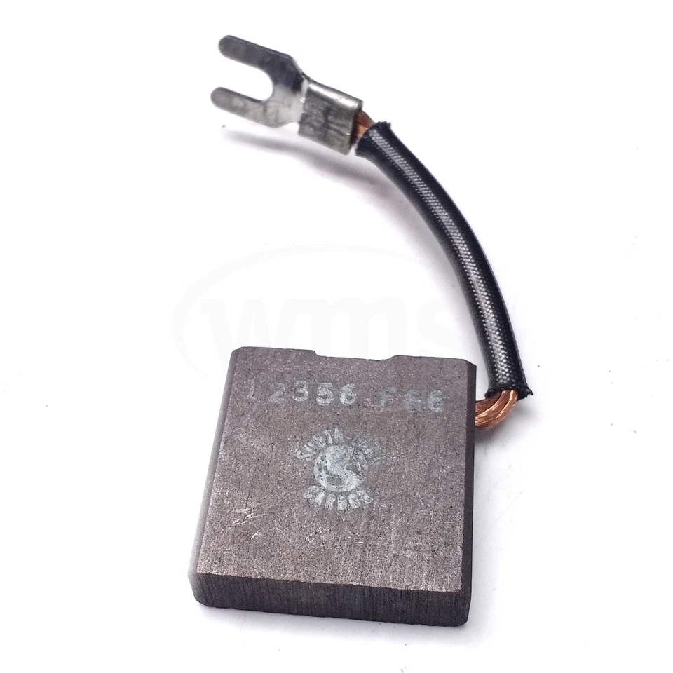 Leeson 900015.03 Carbon Brush, Metal Graphite, 1.25" L x 1.25" W x 3/8" T