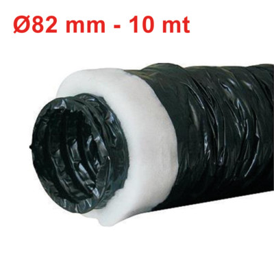 110x55mm / 3m Tubo Flessibile Di Scarico In PVC- Tubi Di Ventilazione Per Impianti Di Climatizzazione, Asciugatrice, Cappa Aspirante - Foto 10