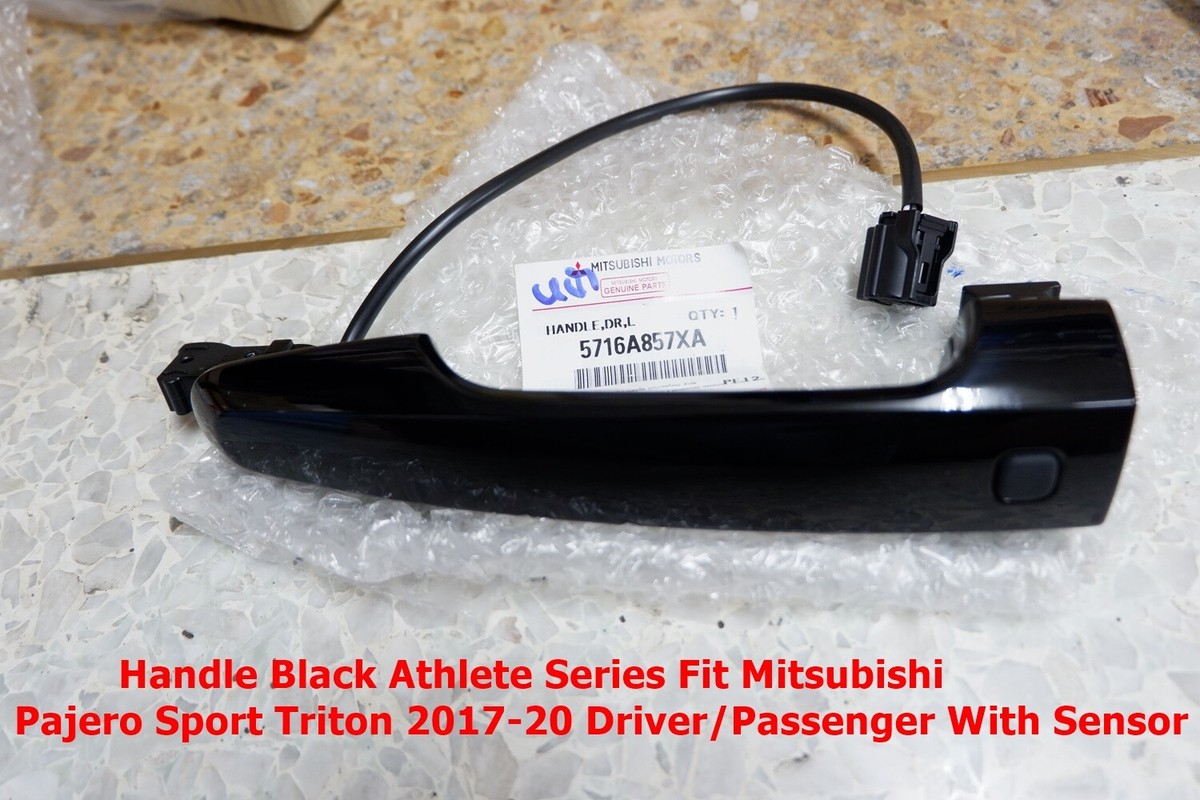 Mitsubishi Pajero Triton 2017-20 Black Doors Handle Athlete Series