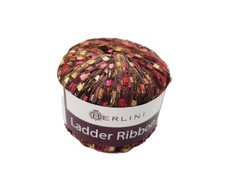 Berlini Ladder Ribbon Maxi Color 85 Tequila Sunrise 50 Gr Nylon 142 Yards