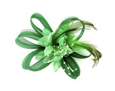 Emerald Green Feather