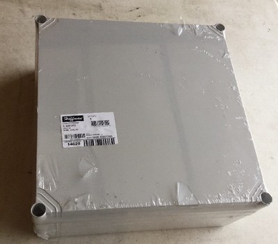 Hoffman Q303013PCI Enclosure Junction Box,Opaque Cover, Gray.