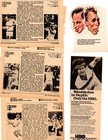 tennis pro John McEnroe 45 separate pages clippings lot — photo 1