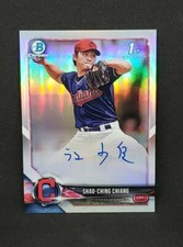 2018 Bowman Chrome Shao Ching Chiang Refractor /499 Autograph Card#CPA-SCC 