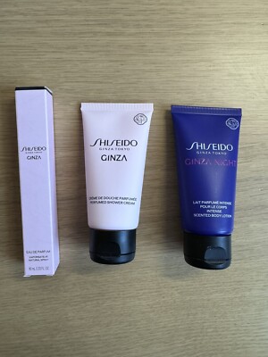 SHISEIDO Ginza - EdP,  Shower Cream + Body Lotion - NEU