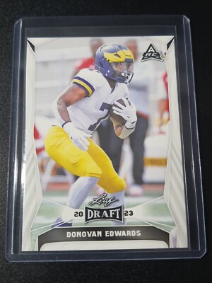 Donovan Edwards - Leaf Draft 2023 - Michigan Wolverines - RC