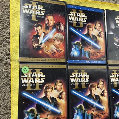 STAR WARS DVDセット エピソードI-VI ボーナスマテリアル STAR WARS