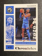 2020-21 Panini Chronicles Basketball, Base Card #11 SHAI GILGEOUS-ALEXANDER