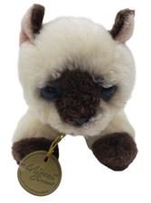 Miyoni Aurora Plush Siamese Cat Toy Stuffed Animal