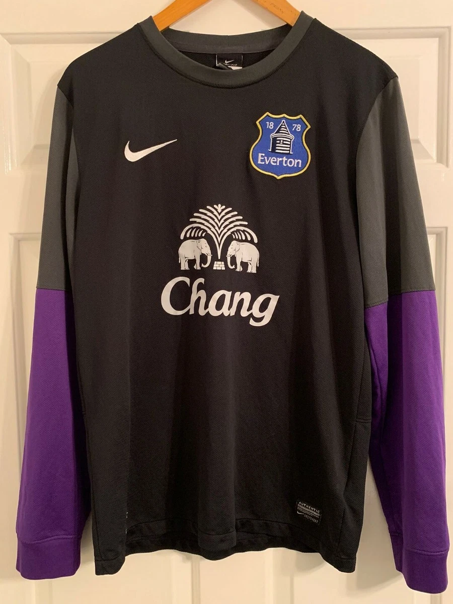 Everton long cheap sleeve jersey