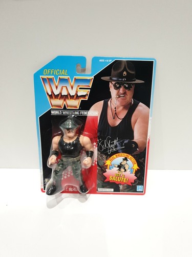 WWF Hasbro Series 3 Sgt Slaughter Wrestling Figure...