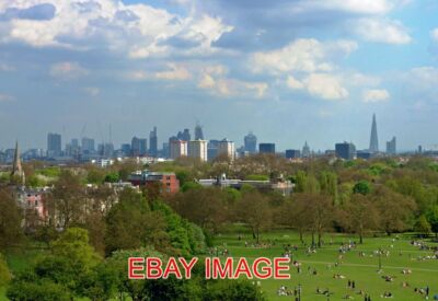 PHOTO  LONDON FROM PRIMROSE HILL PRIMROSE HILL AT 256FT (78M) OFFERS SOME OF THE