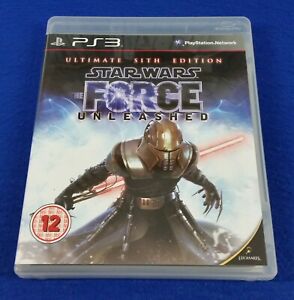 Ps3 Star Wars Force Unleashed Ultimate Sith Edition Region Free Works On Ntsc Ebay