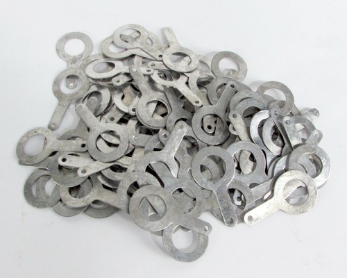 Lot of (100) Paddle Spacer Overall Length 1-5/8" Outer Dia 0.87" Inner Dia 0.58"