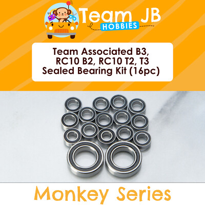 Team Associated B3 Team, RC10 B2, RC10 T2, T3 - 16 Pcs Sealed Bearings Kit