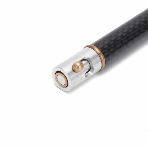 Bolígrafo de bolsillo de fibra de carbono de alta calidad para oficina bolígrafo de trabajo 5 recambios - Imagen 6 de 12
