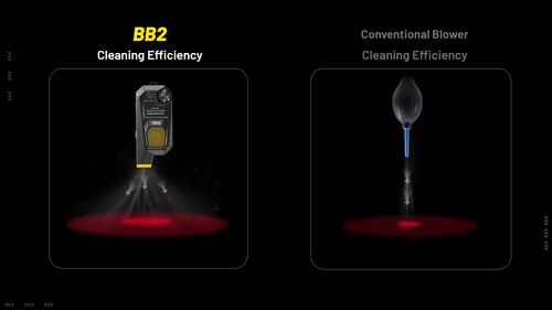 Nitecore BB2 Electric Rechargeable Air Blower Camera Sensor Cleaning (Version 2) - Picture 17 of 24