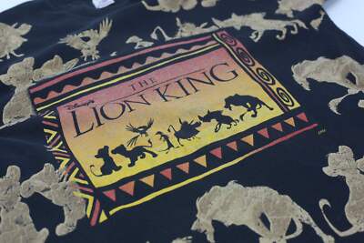 Vintage Disney's The Lion King AOP T-Shirt Single Stitch