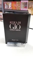 ACQUA DI GIO * PROFUMO * GIORGIO ARMANI PARFUM 1.5ml/0.05oz SAMPLE VIAL SPRY NEW