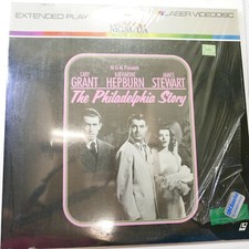 THE PHILADELPHIA STORY Laserdisc LD VERY GOOD CONDITION GREAT FILM CLASSIC 