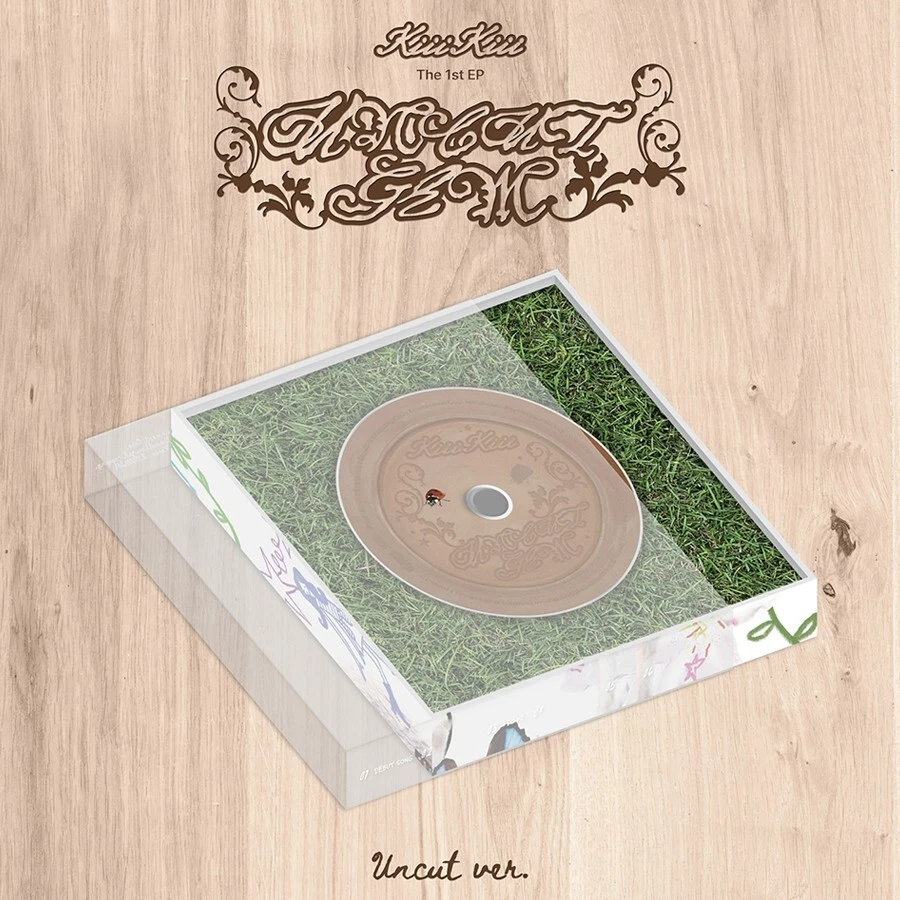 KIIIKIII [UNCUT GEM] The 1st EP Album UNCUT Ver/CD+Photo Book+Card