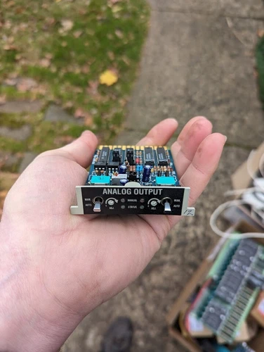 Teletrol DC Analog Output Card Slot