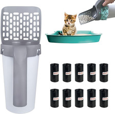 Cat Litter Scooper with Stand,Cat Litter Scooper with 215 Garbage Collection Bag 105.91 per kilo