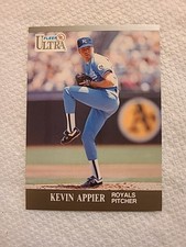 1991 Fleer Kevin Appier #143 Totals Kansas City Royals Baseball Card