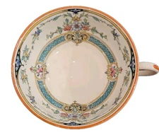 Vintage ROYAL WORCESTER "Hollywood" Teacup Fine British Porcelain MCM 5"Wx2"H