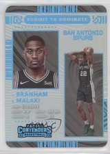 2022-23 Panini Contenders Permit to Dominate Malaki Branham #17 7ba