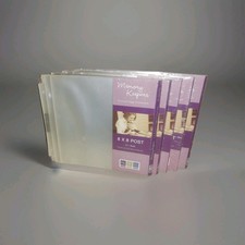 HUGE Lot of 5 NEW We R Memory Keepers 8x8 Post Archival Page Protectors 125 shts