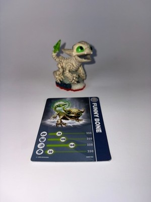 Skylanders Trap Team Funny Bone Figure Activision 2014 w/ Card
