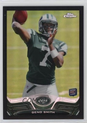 2013 Topps Chrome Black Refractor 46/299 Geno Smith #21 Rookie RC 16qs
