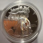 1998-P American Silver Eagle Proof ● 1 troy ounce ● Box and COA and Clamshell