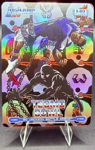 HIGHJUMP/ALONZO HIGHSMITH 2026 Battle Arena Tecmo #H580 Helmets Steel SP