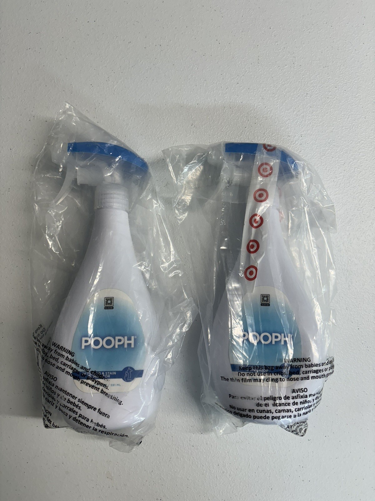 2X Pooph Pet Odor Eliminator Freshener Spray 20 fl oz (40oz Total) For Dogs Cats