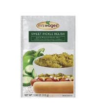 Sweet Pickle Relish Quick Process Mix, Quick and Easy, Simple-To-Use, Great T...