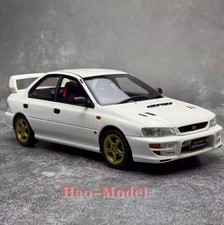 OTTO 1/18 SUBARU WRX TYPE RA STI Resin Model Car Diecast Gifts Collection White