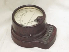 untested WESTON ELECTRICAL INSTRUMENT MODEL 528 VOLTS A.C. gauge meter dial tool