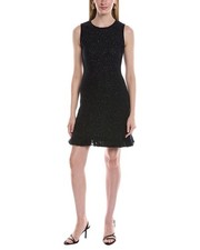 Oscar De La Renta Mini Dress Women's Blue L