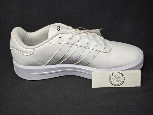 Adidas Court Platform Womens Size 9 Triple White Casual Shoes GV9000 NBY - Picture 5 of 7