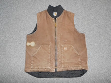 CARHARTT VTG Y2K ERA MADE IN MEXICO V02 MENS XL TALL INSULATED BROWN VEST