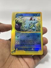 Pokemon Totodile 134/165 Expedition Base Set Reverse Holo Rare Great condition on eBay