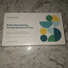 Everlywell Food Sensitivity Comprehensive Test 204 Foods – New & Sealed