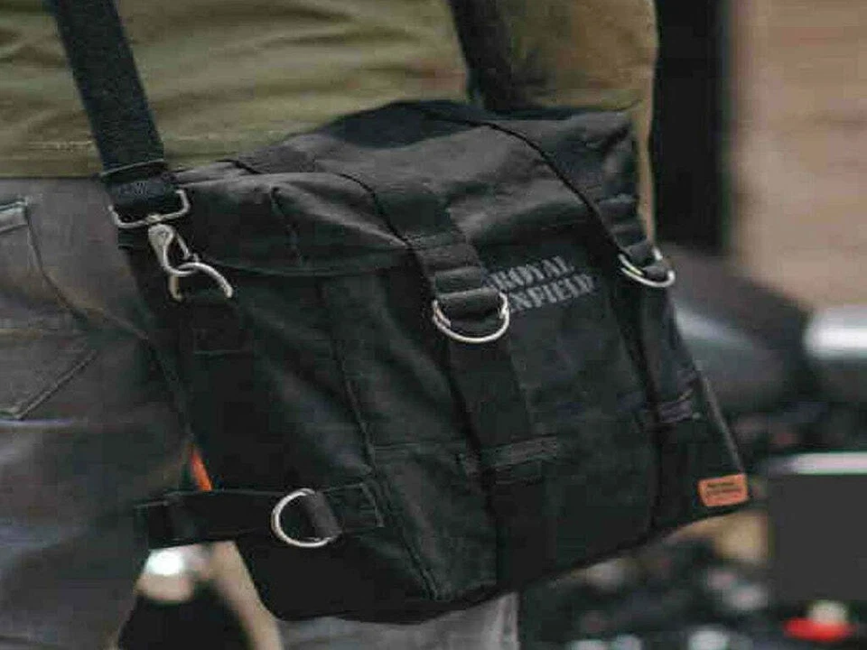 Pour Royal Enfield Classic 350 et 500 - sacoche et raccord militaires de... - Photo 4/4